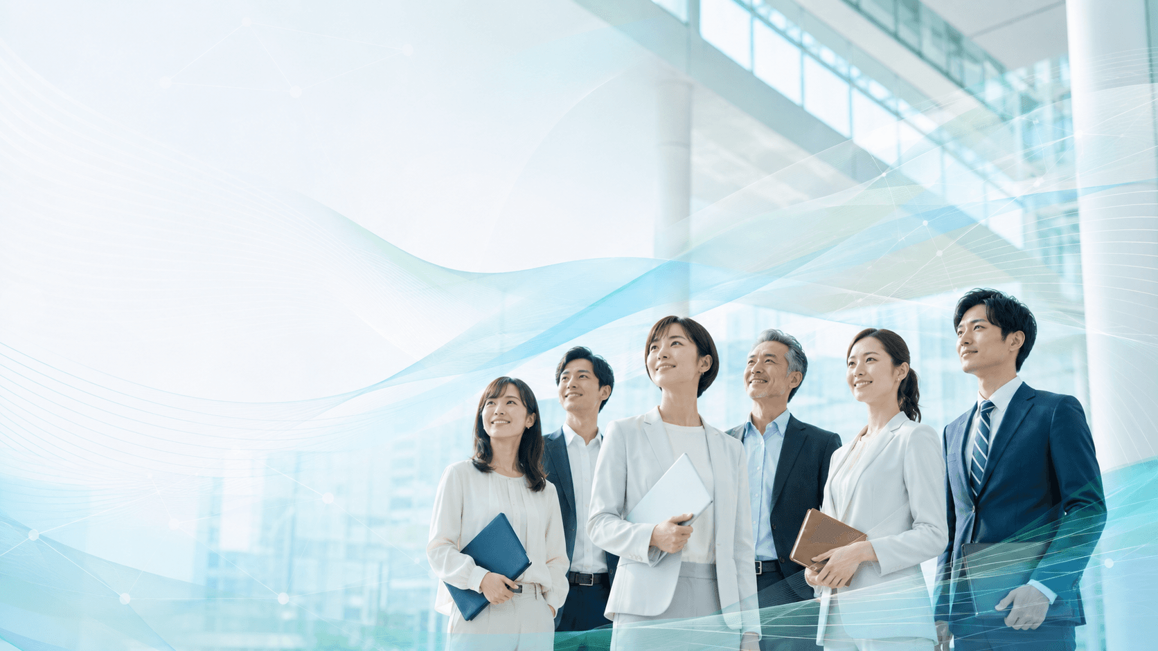 さまざまな世代のビジネスチーム