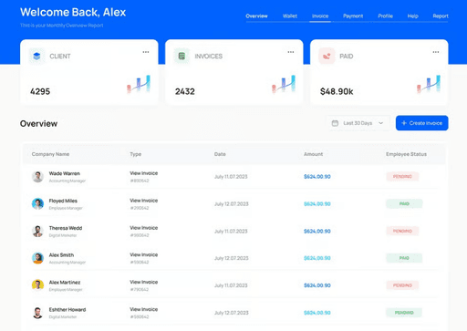 ERP Analytics Dashboard