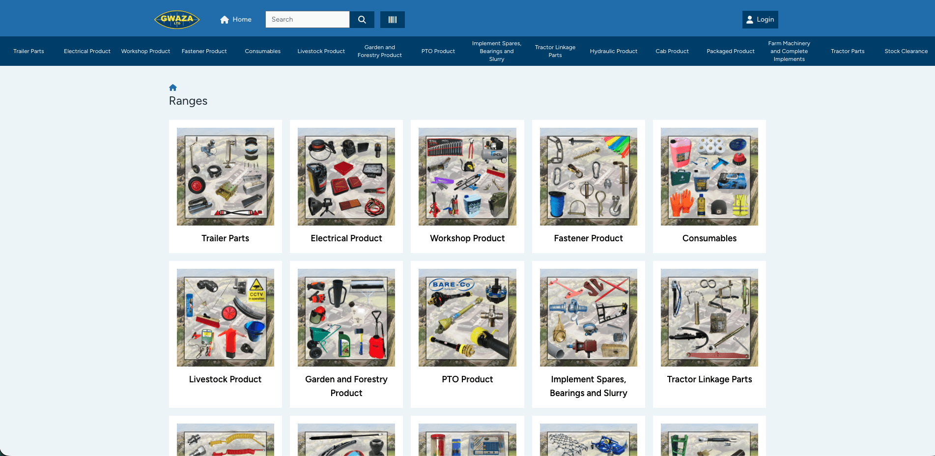 B2B ordering dashboard with account metrics