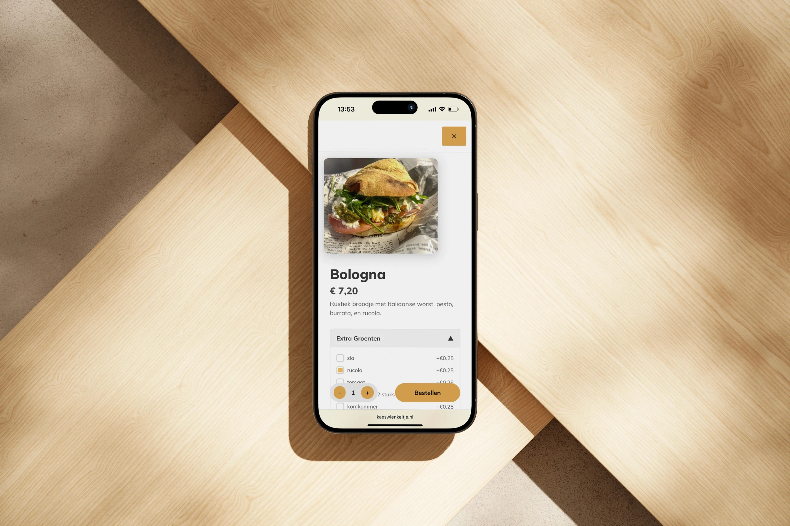 Modern bedroom with a unique brown bed and chair.