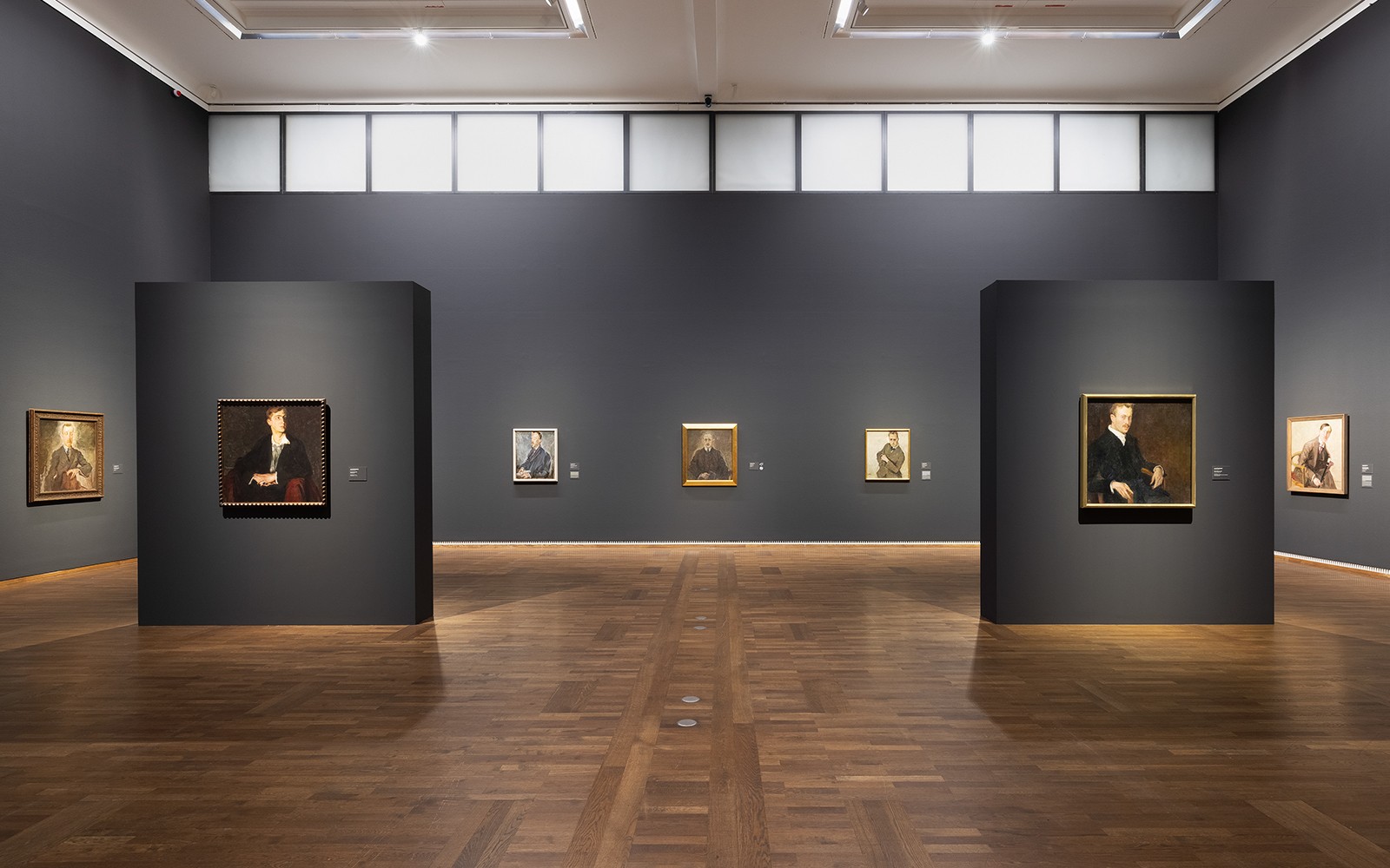 在维也纳的利奥波德博物馆展出的画作。