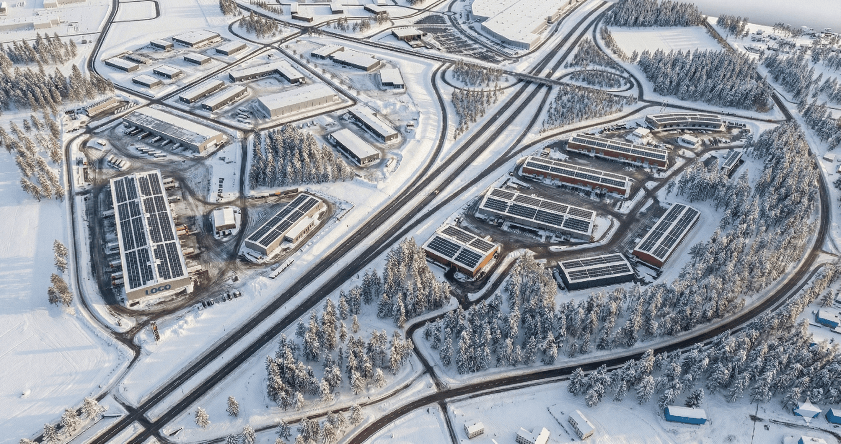 Ilmakuva green parkista