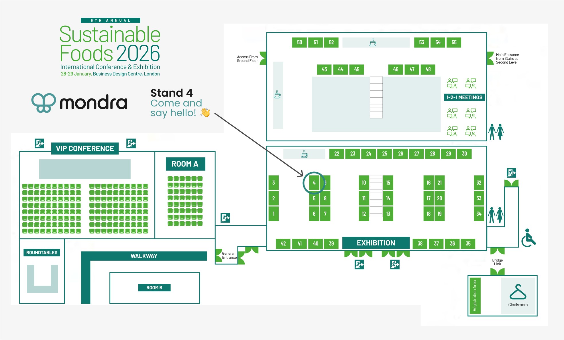 Map of Sustainable Foods show 2026