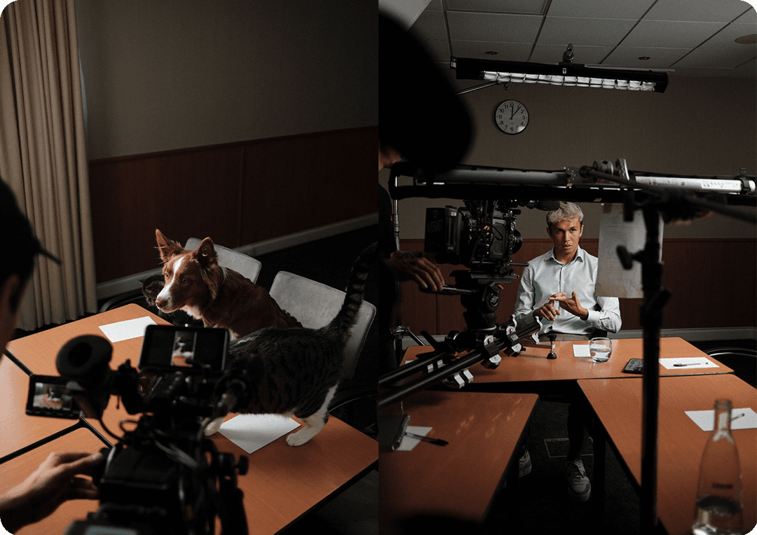 Behind the scenes Alex Albon Pets Teaser 2023