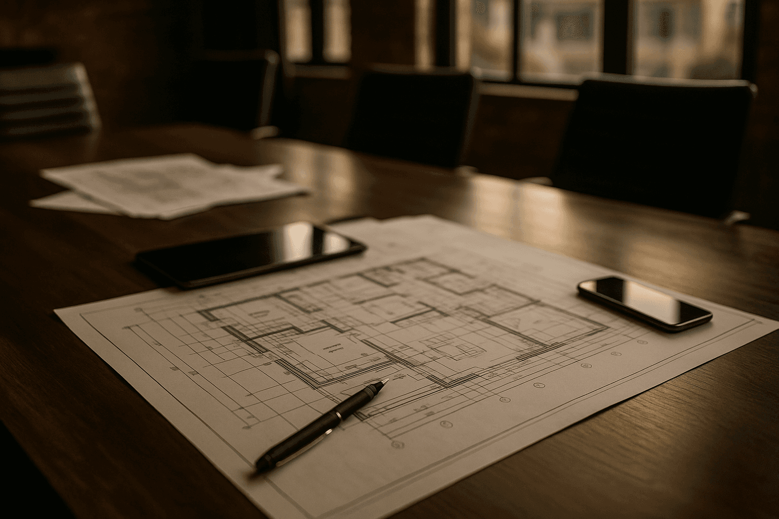 woman holding a phone and man looking at the phone. both are smiling