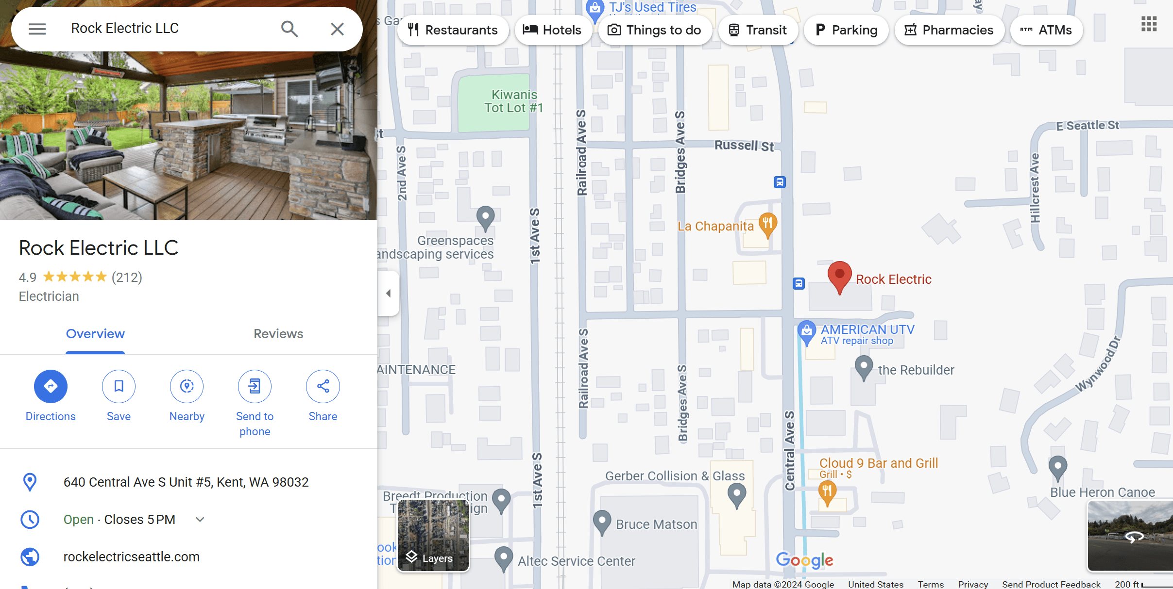 integrate google maps on your google my business