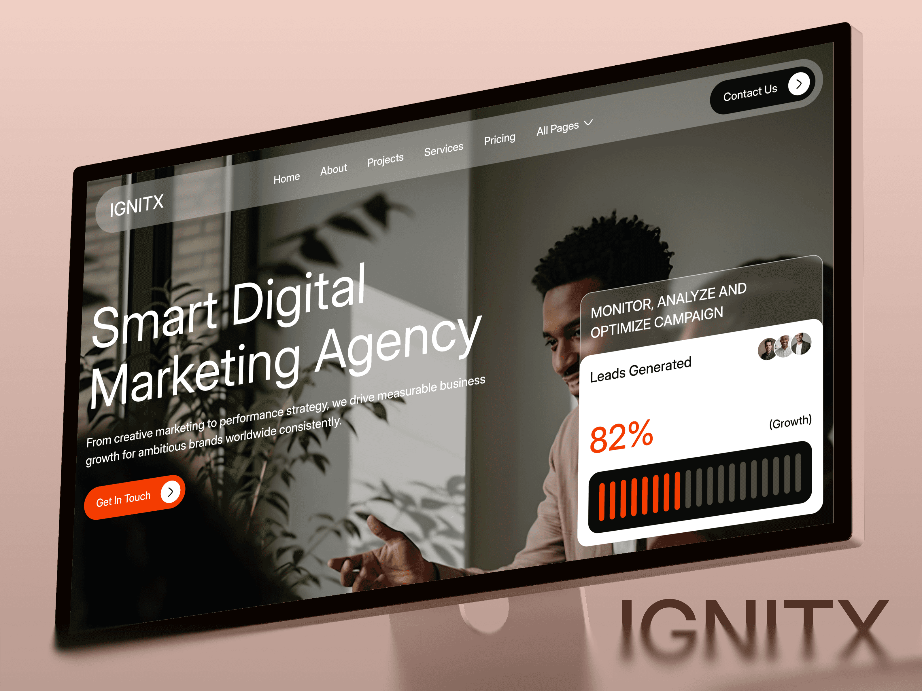 framer business consultancy website