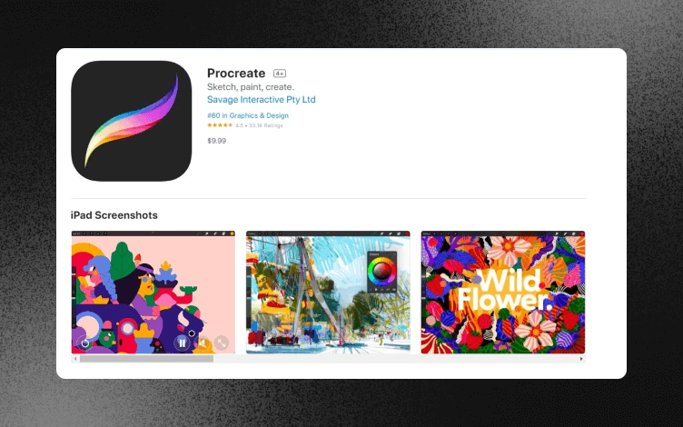 procreate pricing