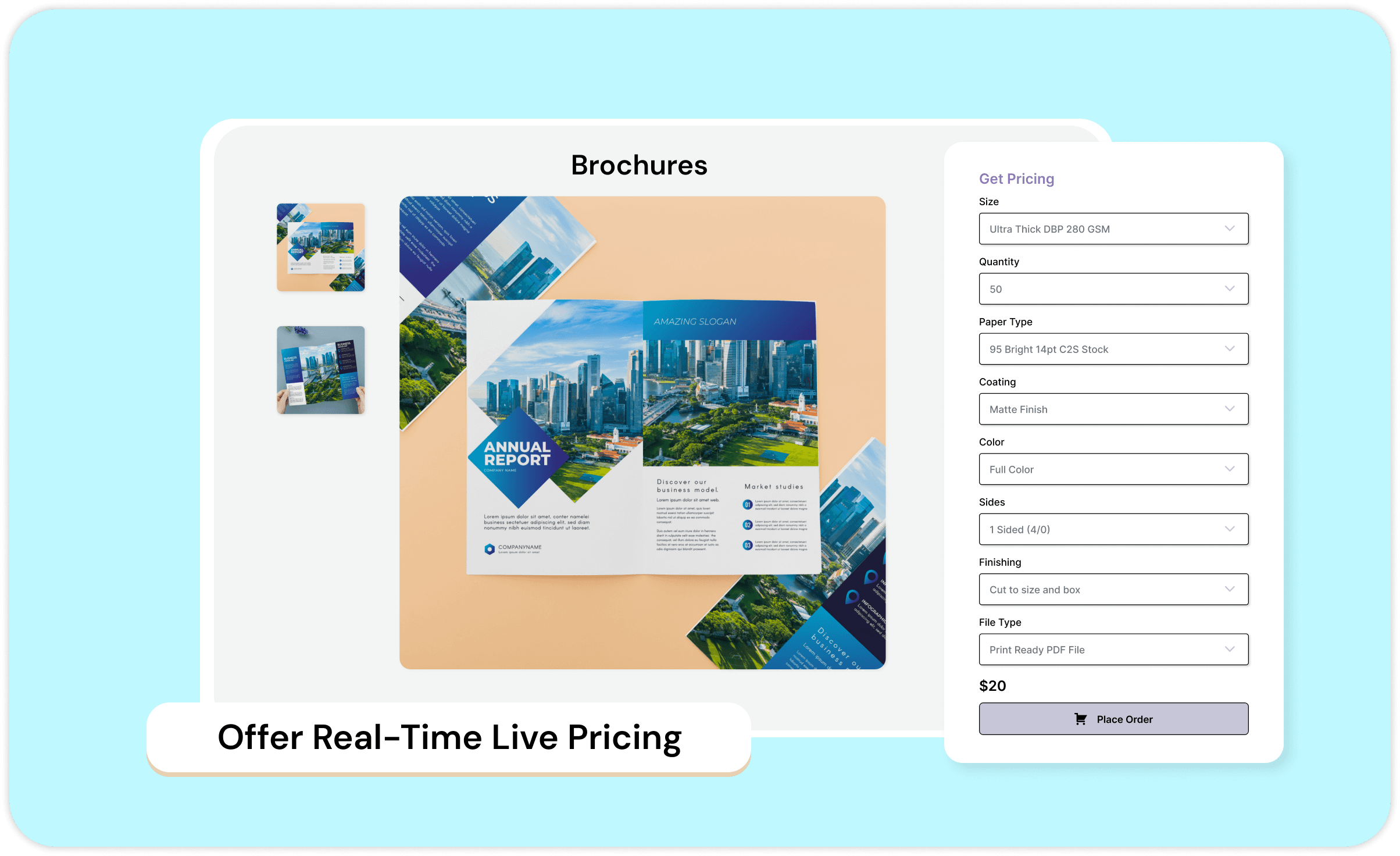 Live Pricing