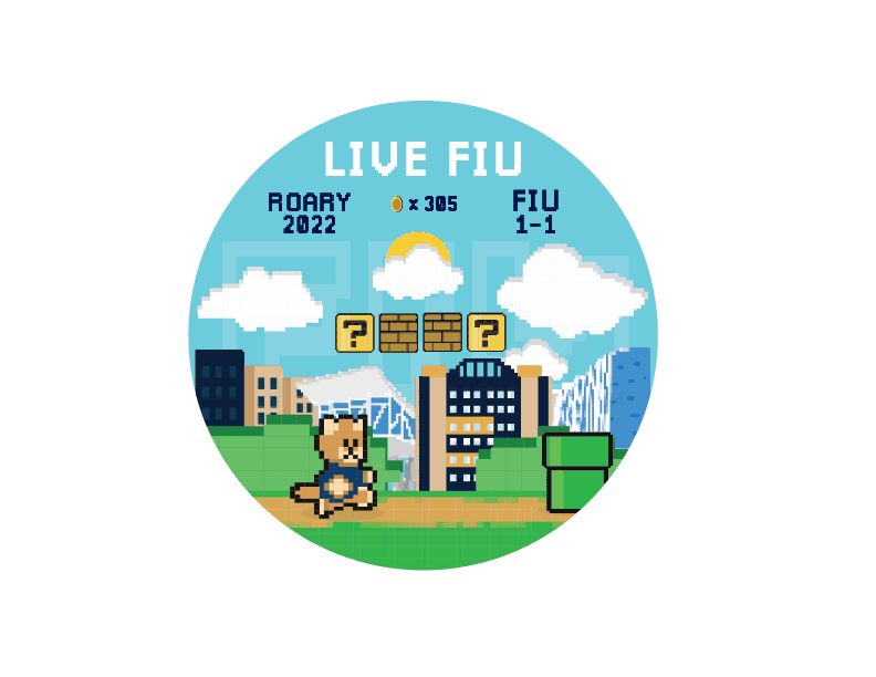 Black and white wave