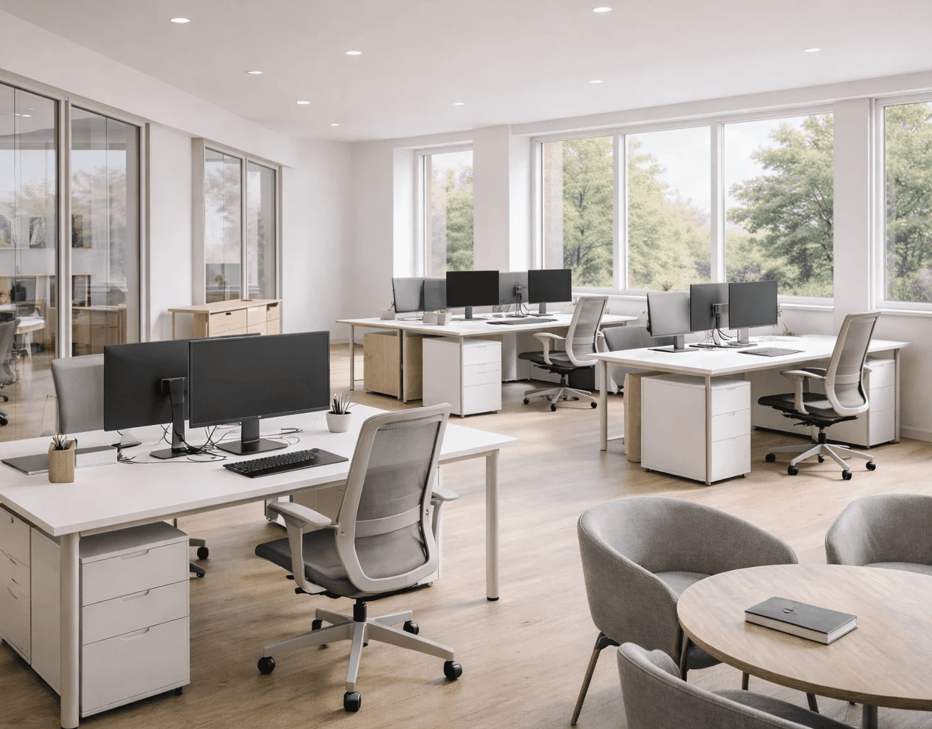 Radonmätning på arbetsplats