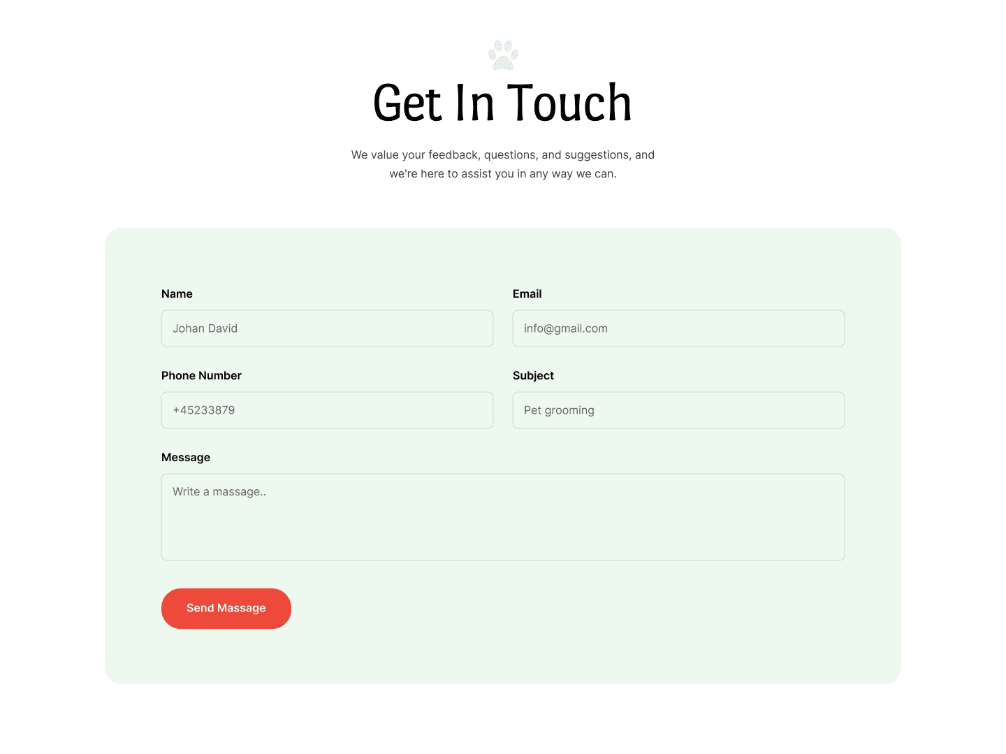 Contact 170