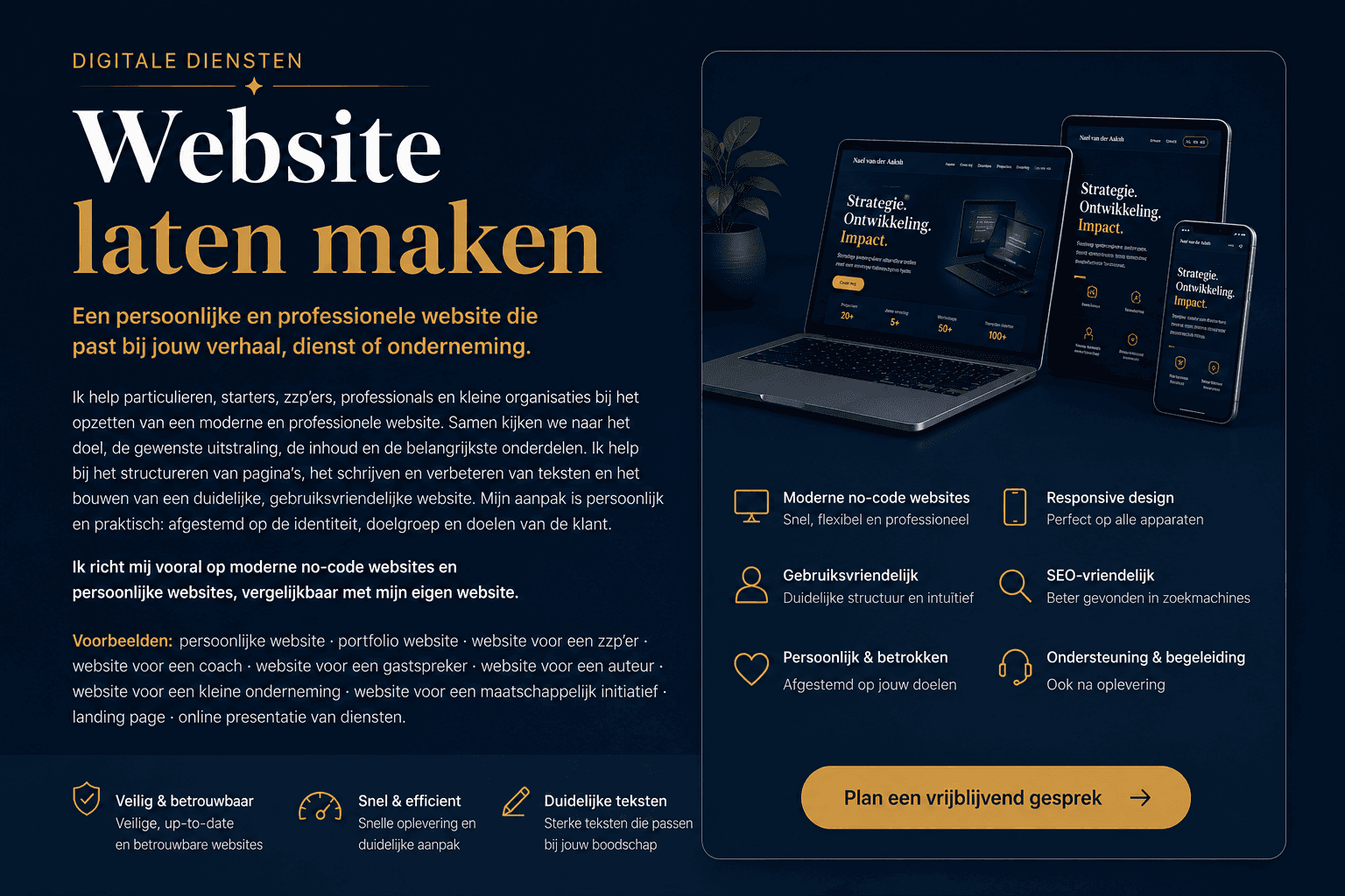 Website laten maken door Nael van der Aaksh
