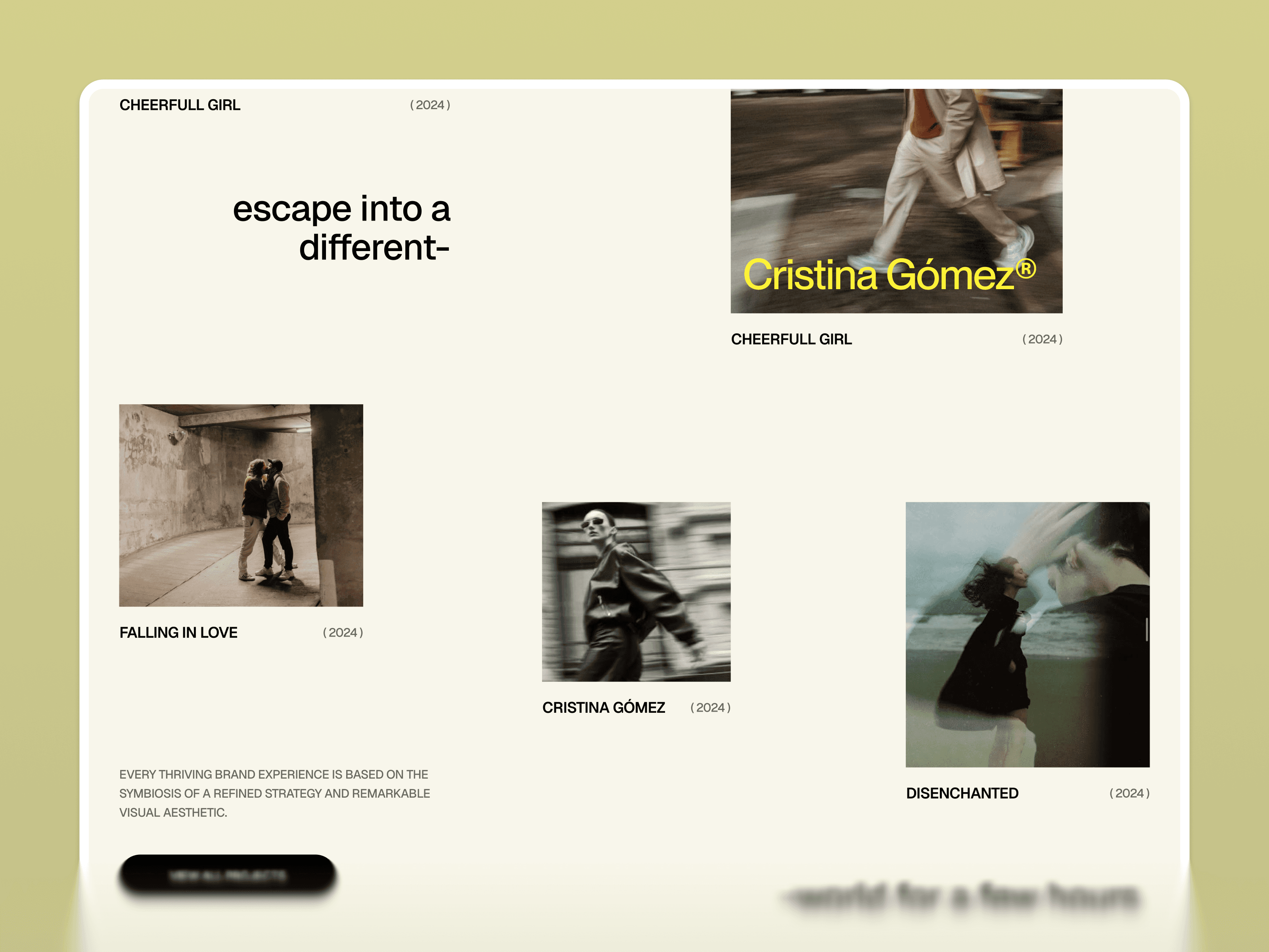photographer portfolio template