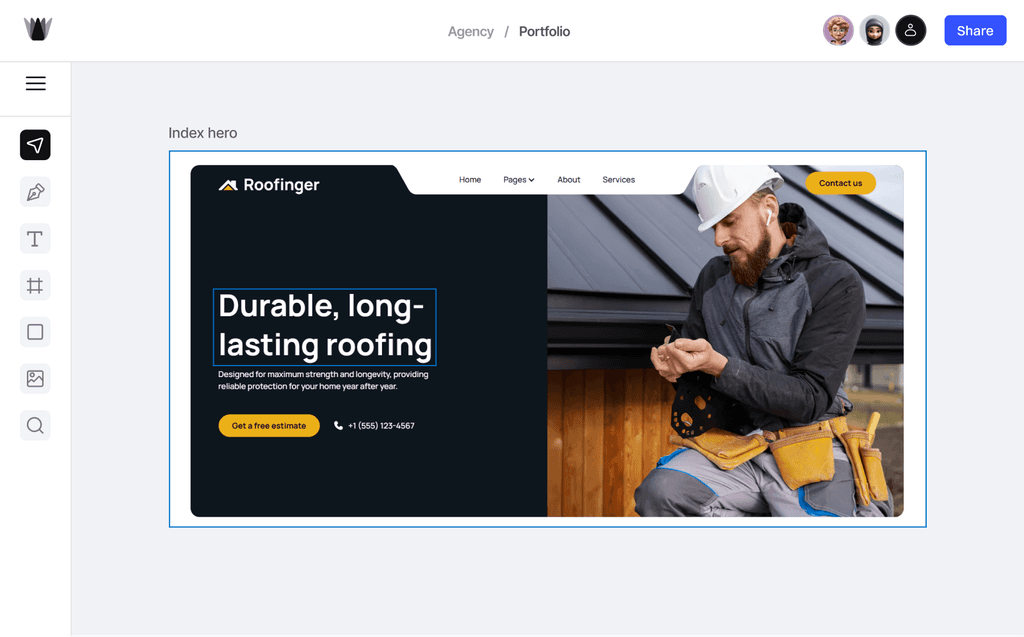 תצוגת דסקטופ גלריון