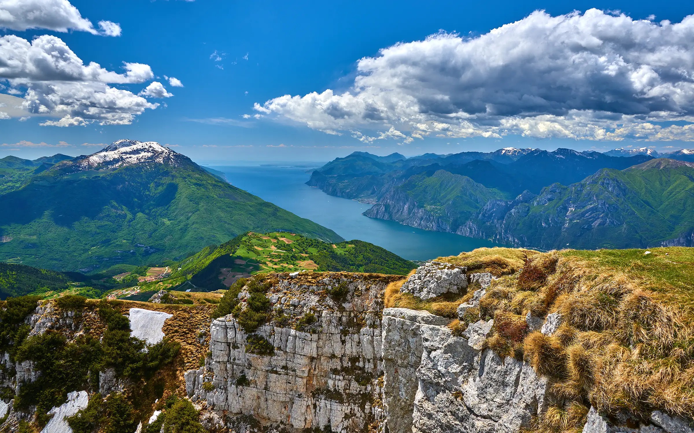 Herlig utsikt fra Monte Stivo ved Gardasjøen | Expa Travel