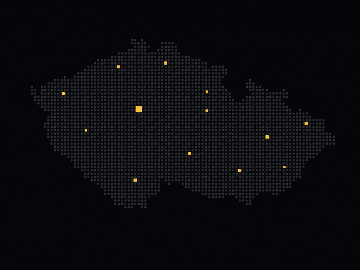 Mapa České republiky