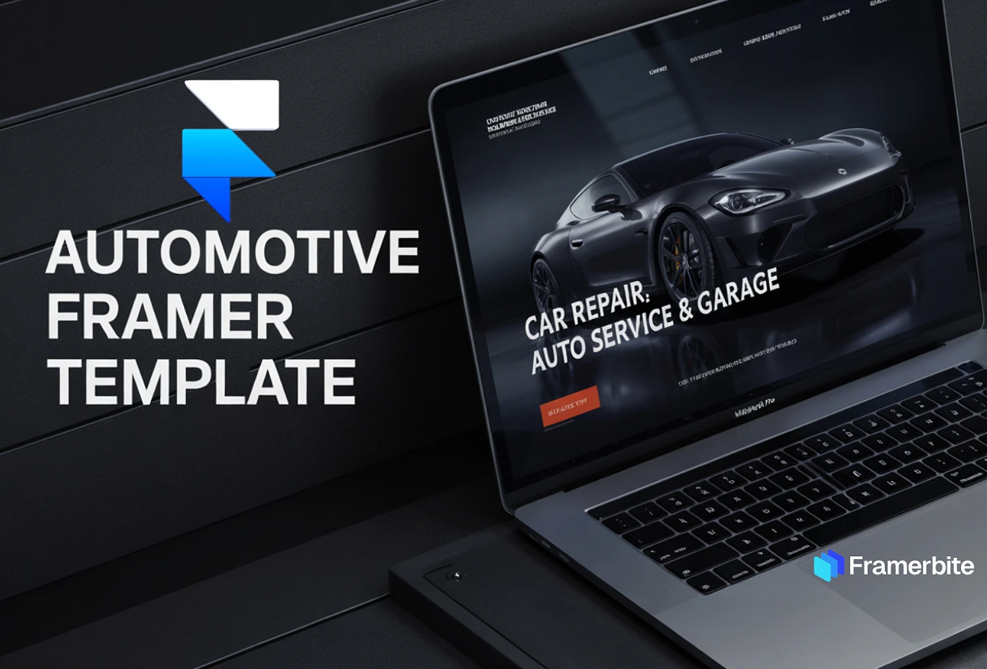 Framer Templates for Car Repair, Auto Service