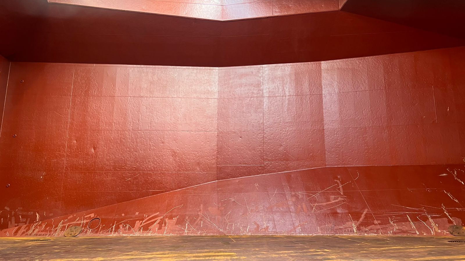 cargo hold no 01, ready for hospital standards as per p&i standards britannia