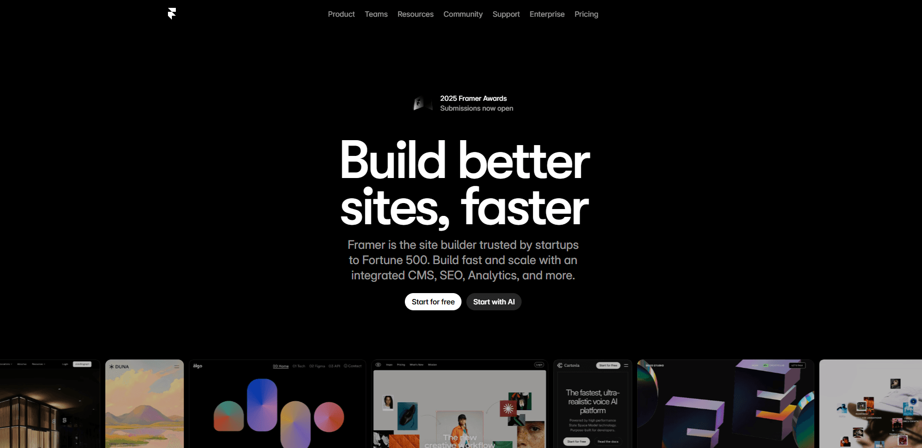 Framer Website