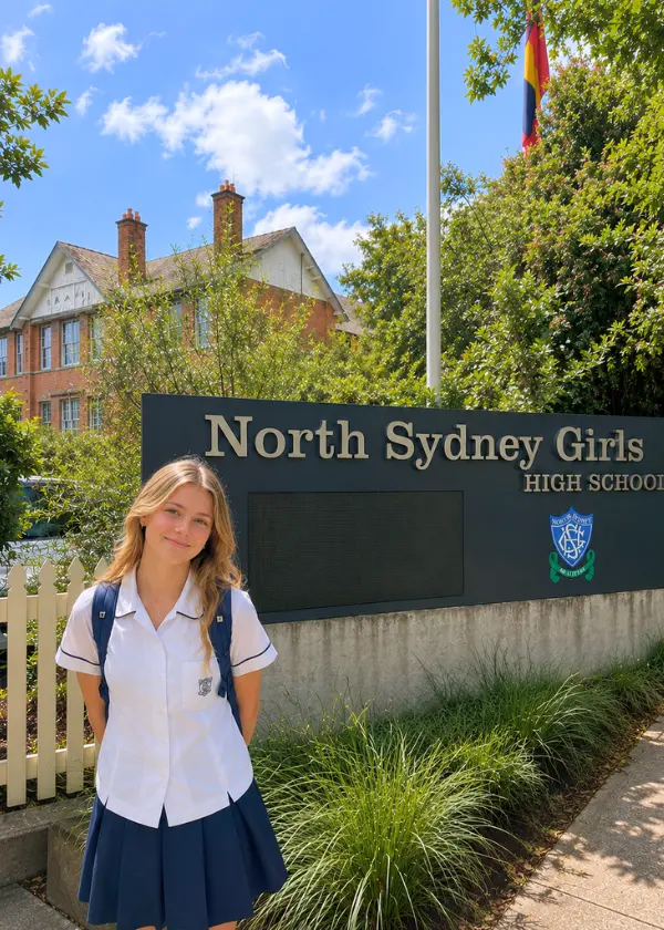 Lycéens réunis lors d'une activité dans un high school australien dans le cadre d'un programme international.