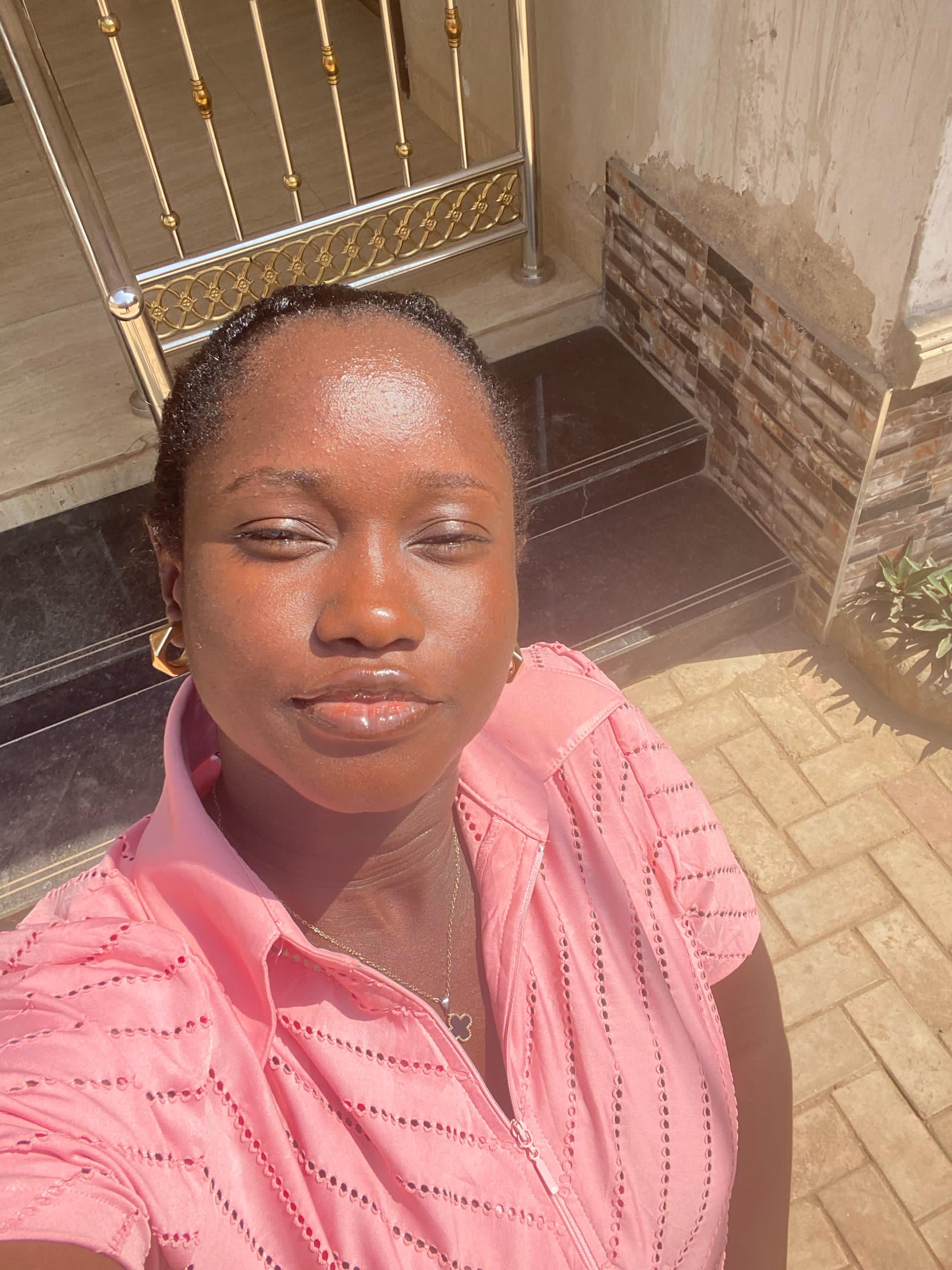 A portrait of a young man smiling