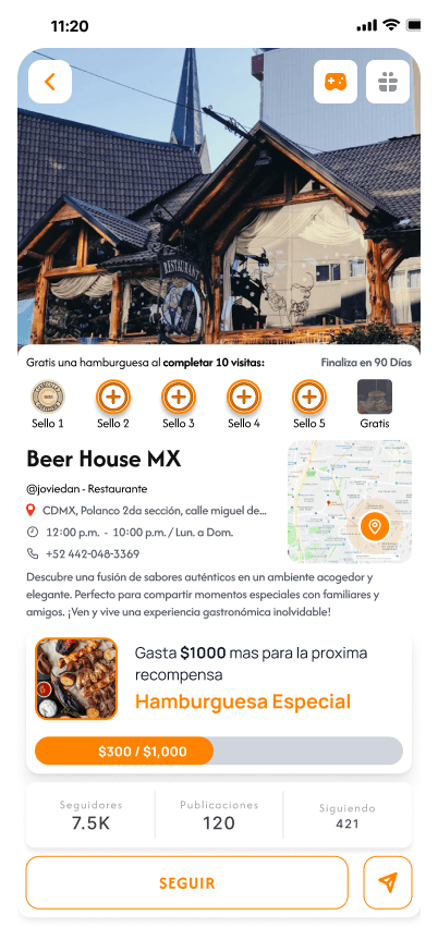 Mobile UI