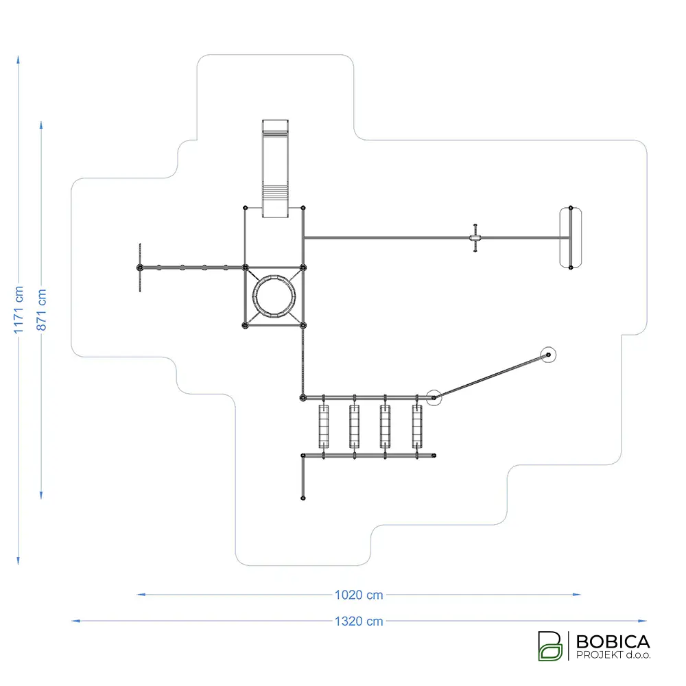 Kombinirana staza "Ninja Trail"