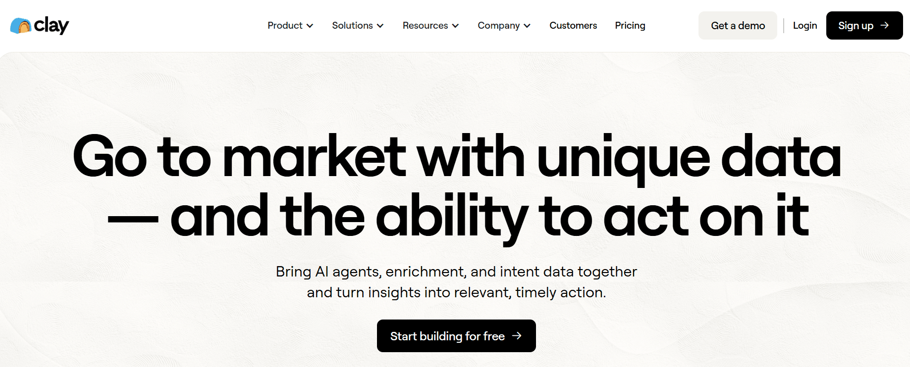 clay - Lead Qualification Tools