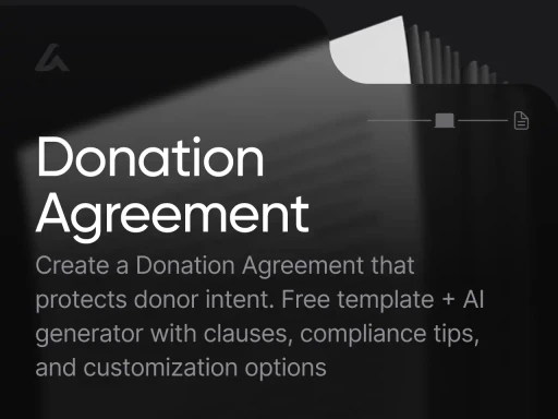 Donation Agreement