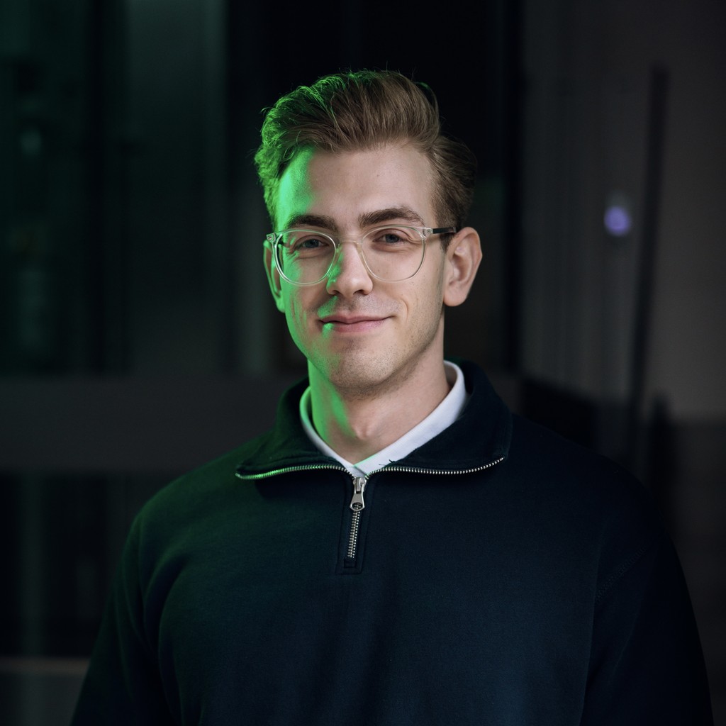 A portrait of a businessman