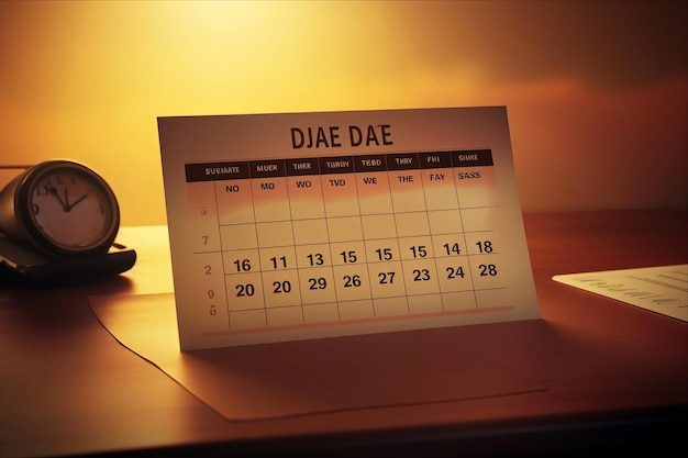 Kalender en juridische documenten