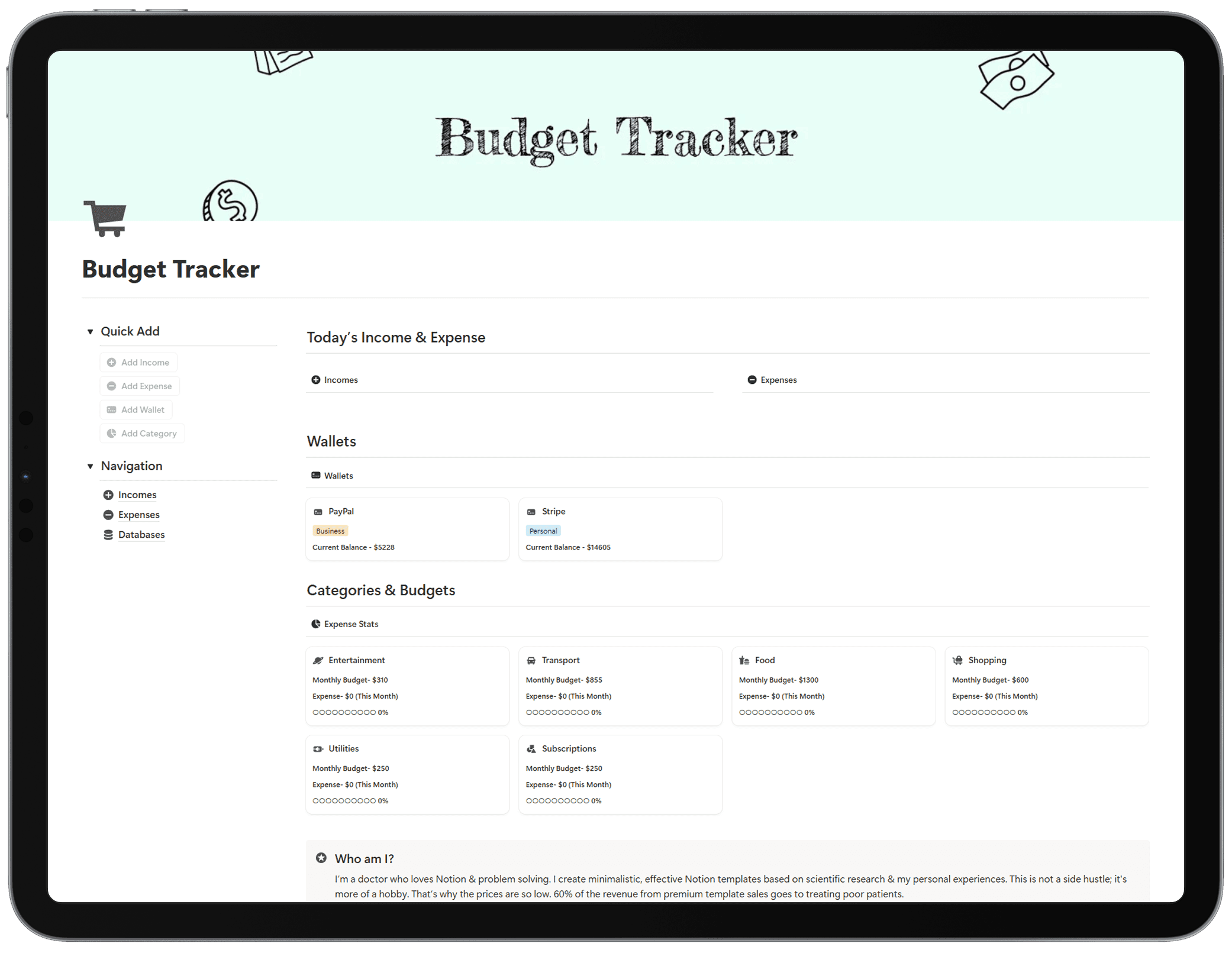 Budget Tracker