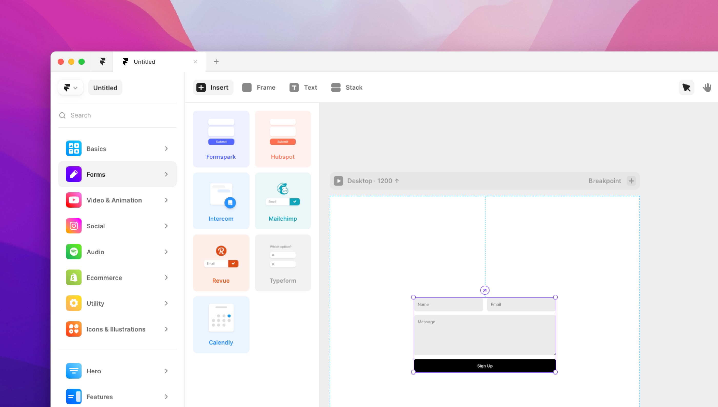 Framer Plugin FormSpark Framer Plugin FormSpark