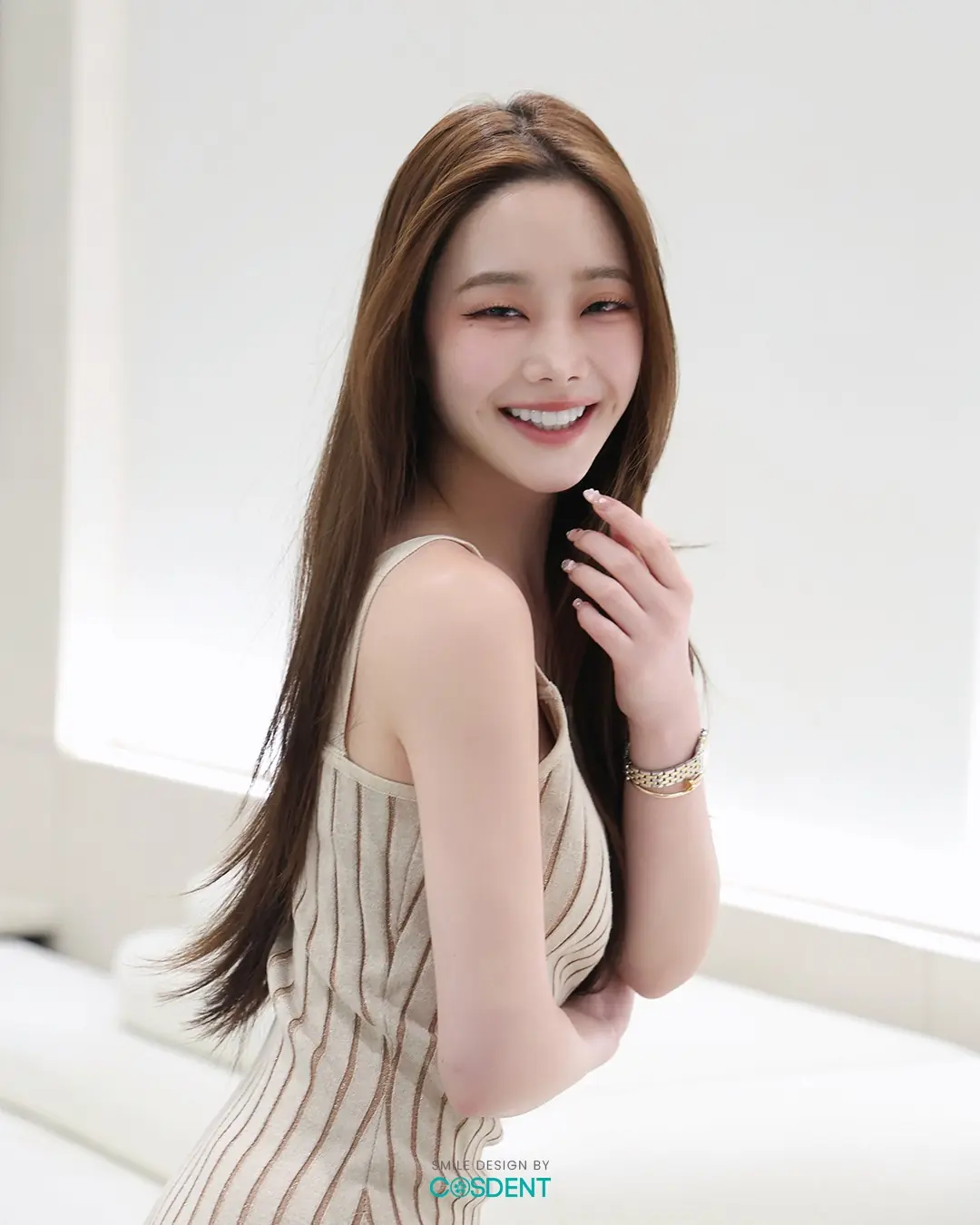 Beam ceramic veneer smile result at COSDENT Smile Design Bangkok