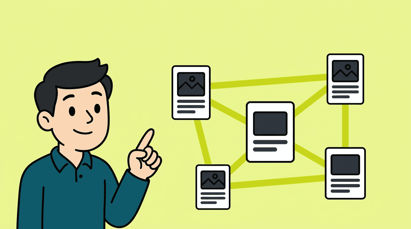 Illustration zum Beitrag: Was ein Websitenetz ist und wann es sich lohnt