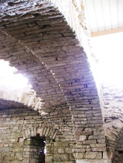 Trockengemauertes Gewölbe