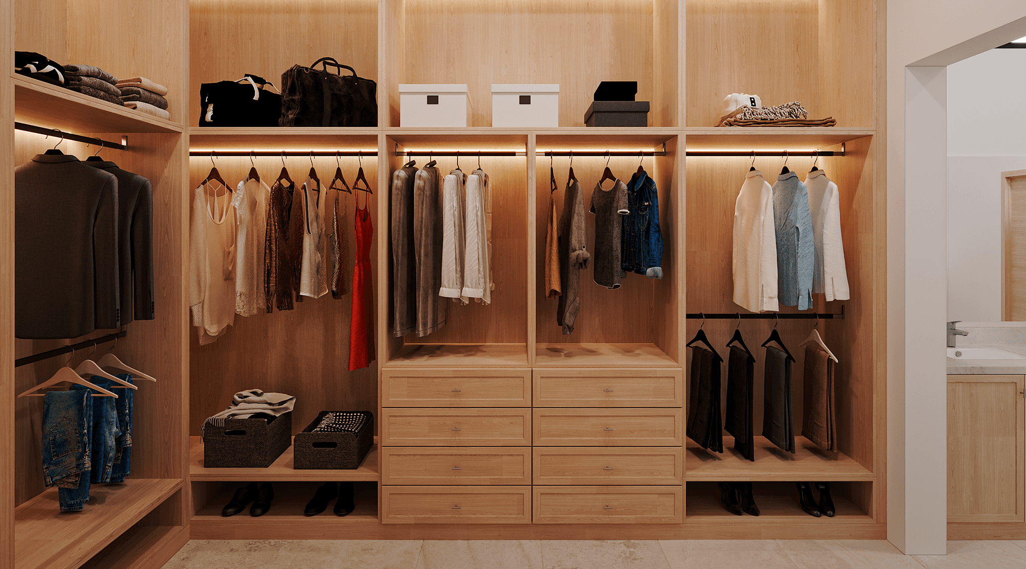 Torria Walk In Closet Modelo Saratoga