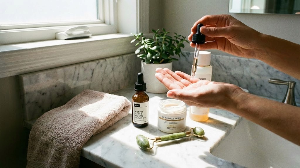 copper-peptides-skincare-routine