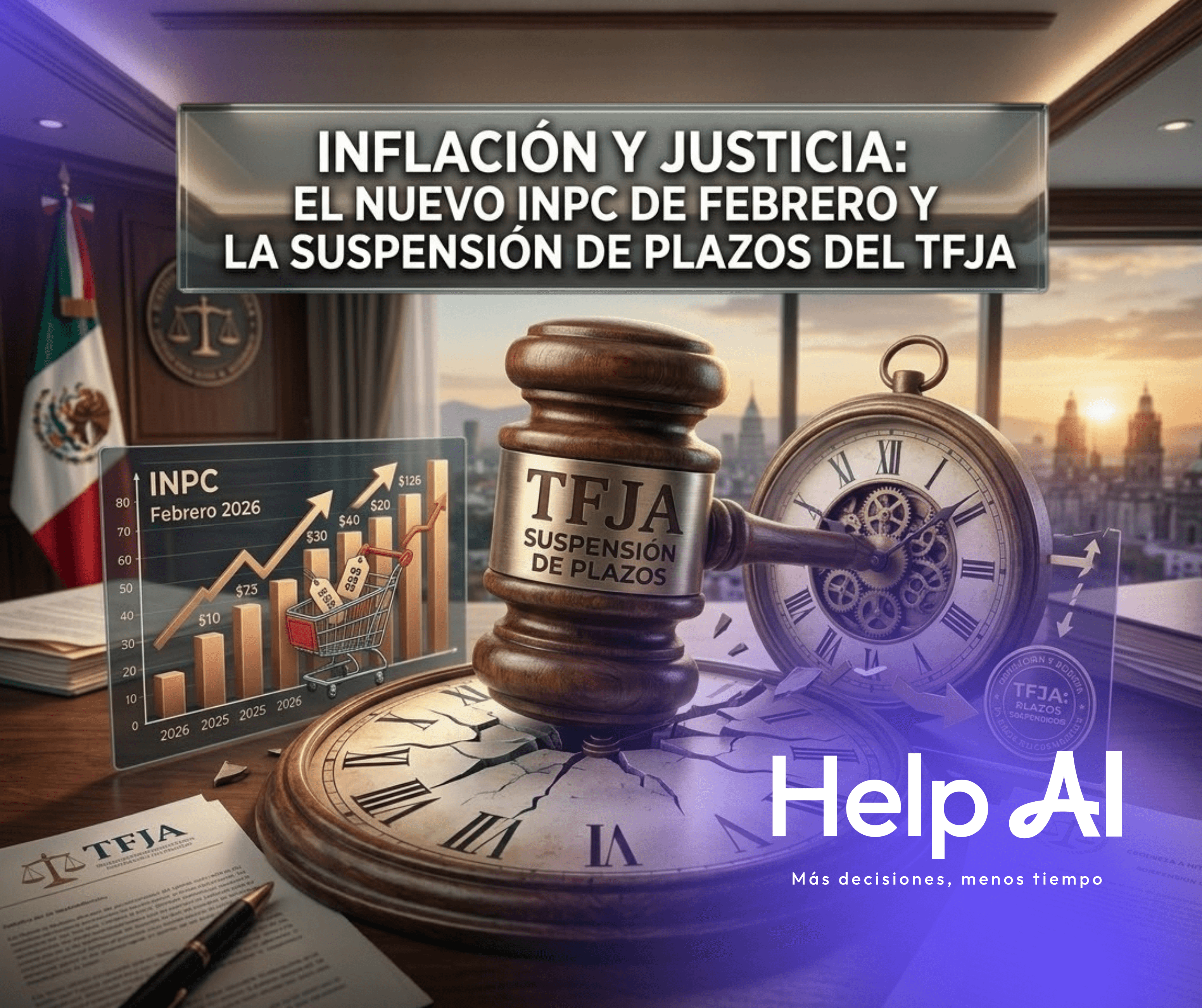 INPC Febrero 2026 suspensión TFJA CDMX