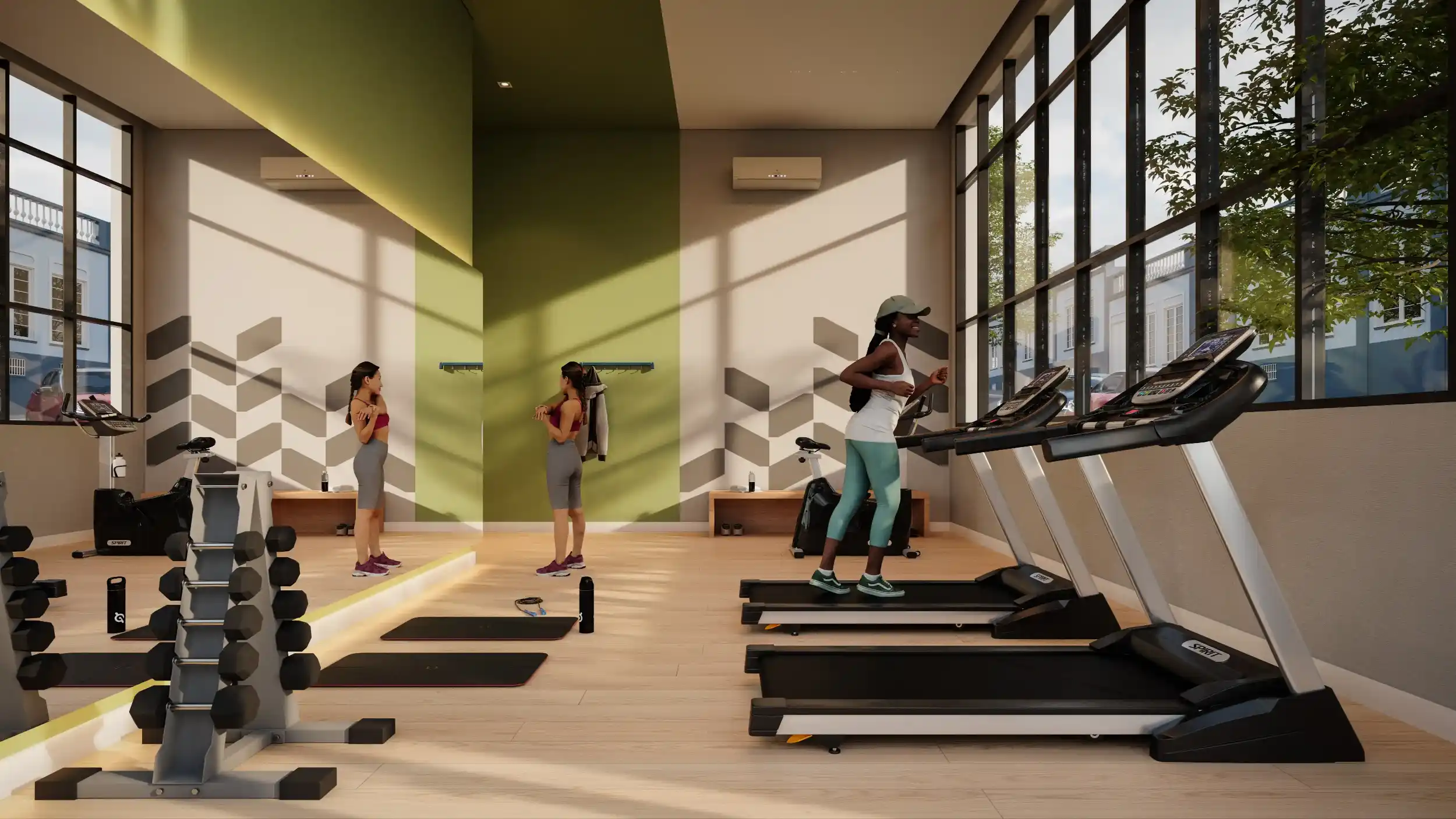 Academia espaço fitness apartamento vista butuí pleno empreendimentos pelotas