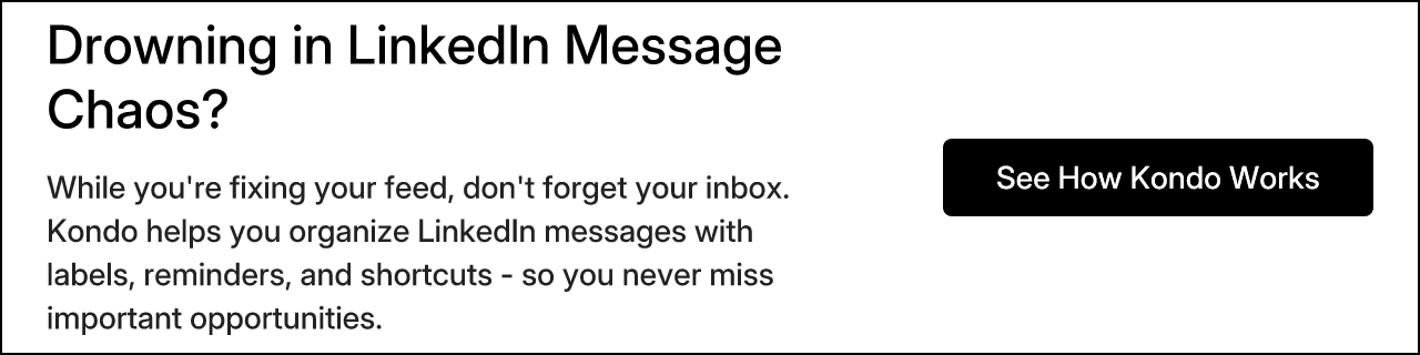 Drowning in LinkedIn Message Chaos?