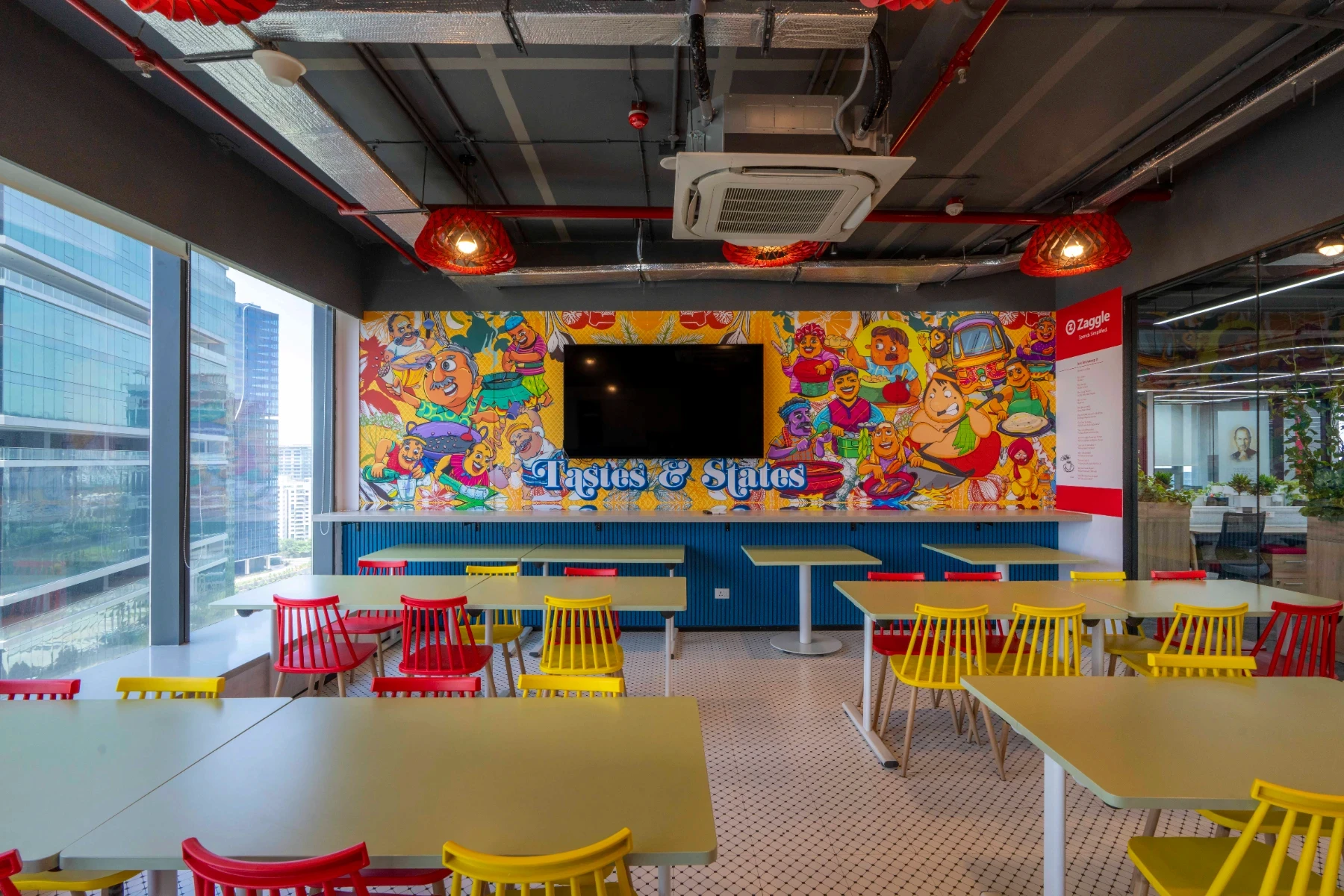 deepz zones designed in coworking space of cokarma