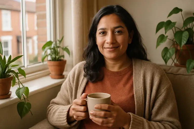 couple holding hands in hospital waiting room
