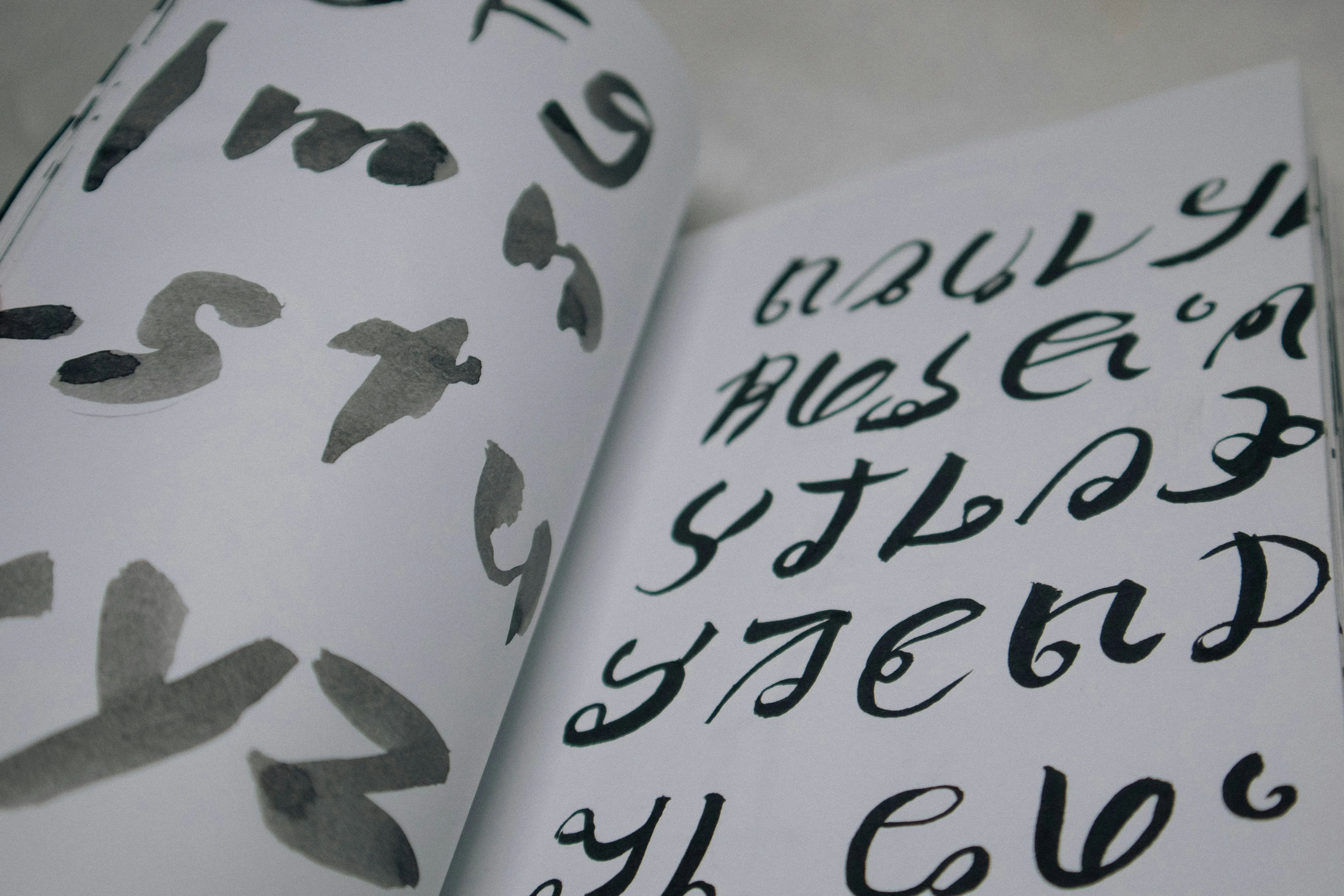 A close up of a book with writing on it
