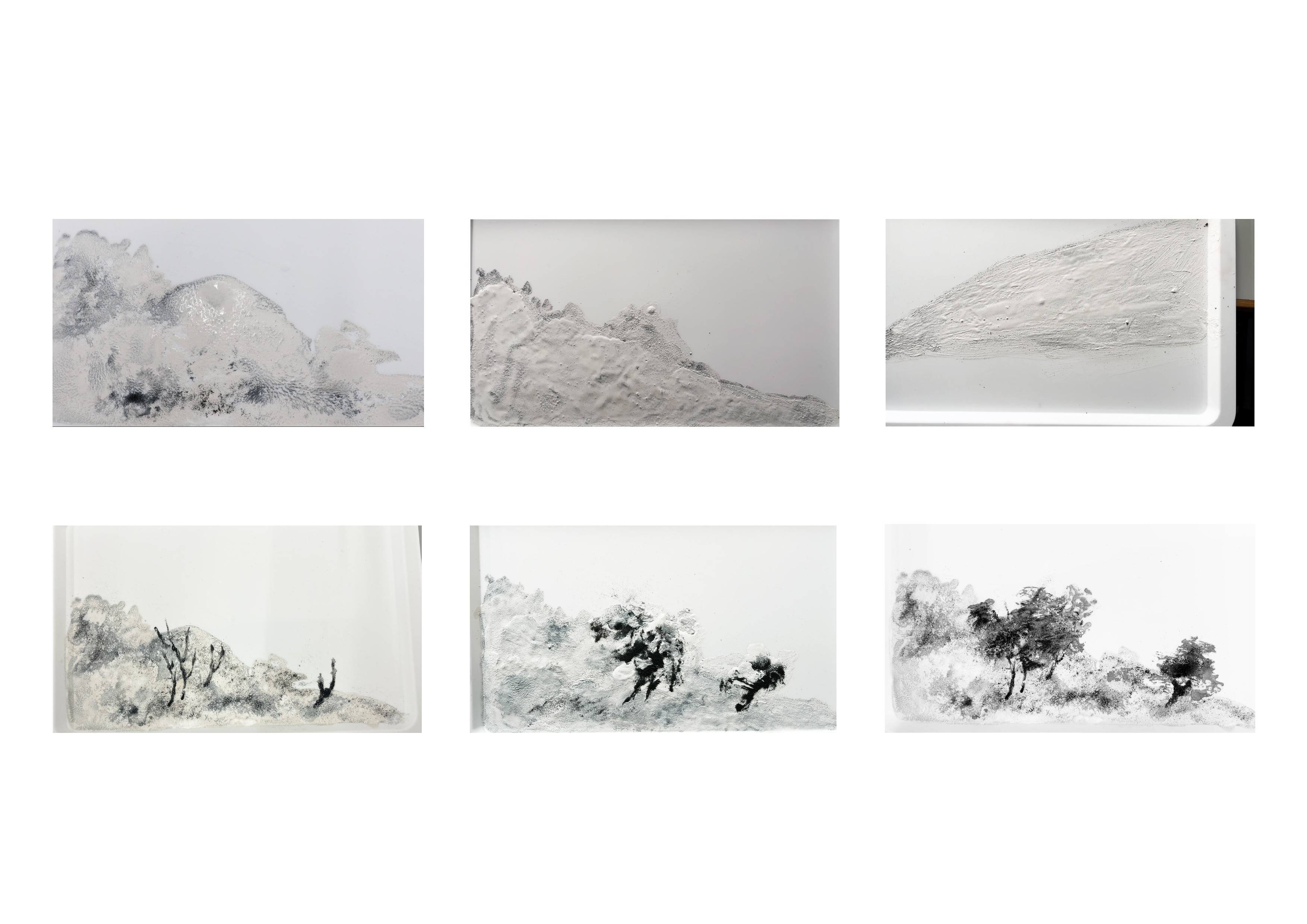 Abstract dark blue and brown waves