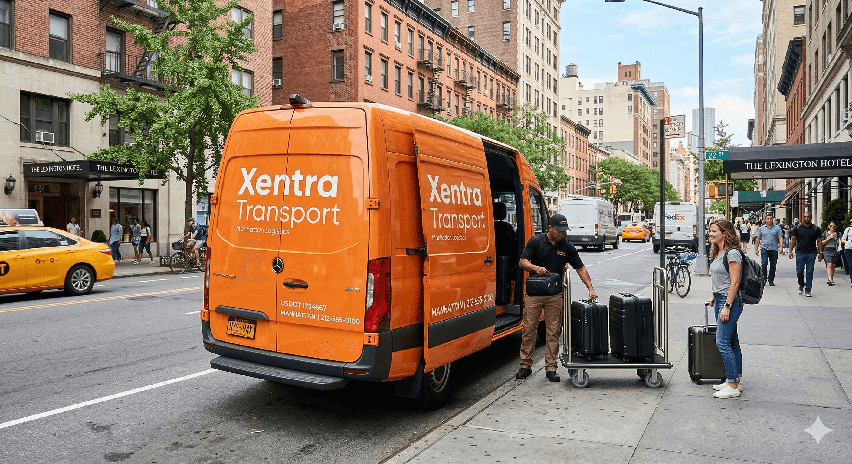 Luggage pickup & drop off services NYC