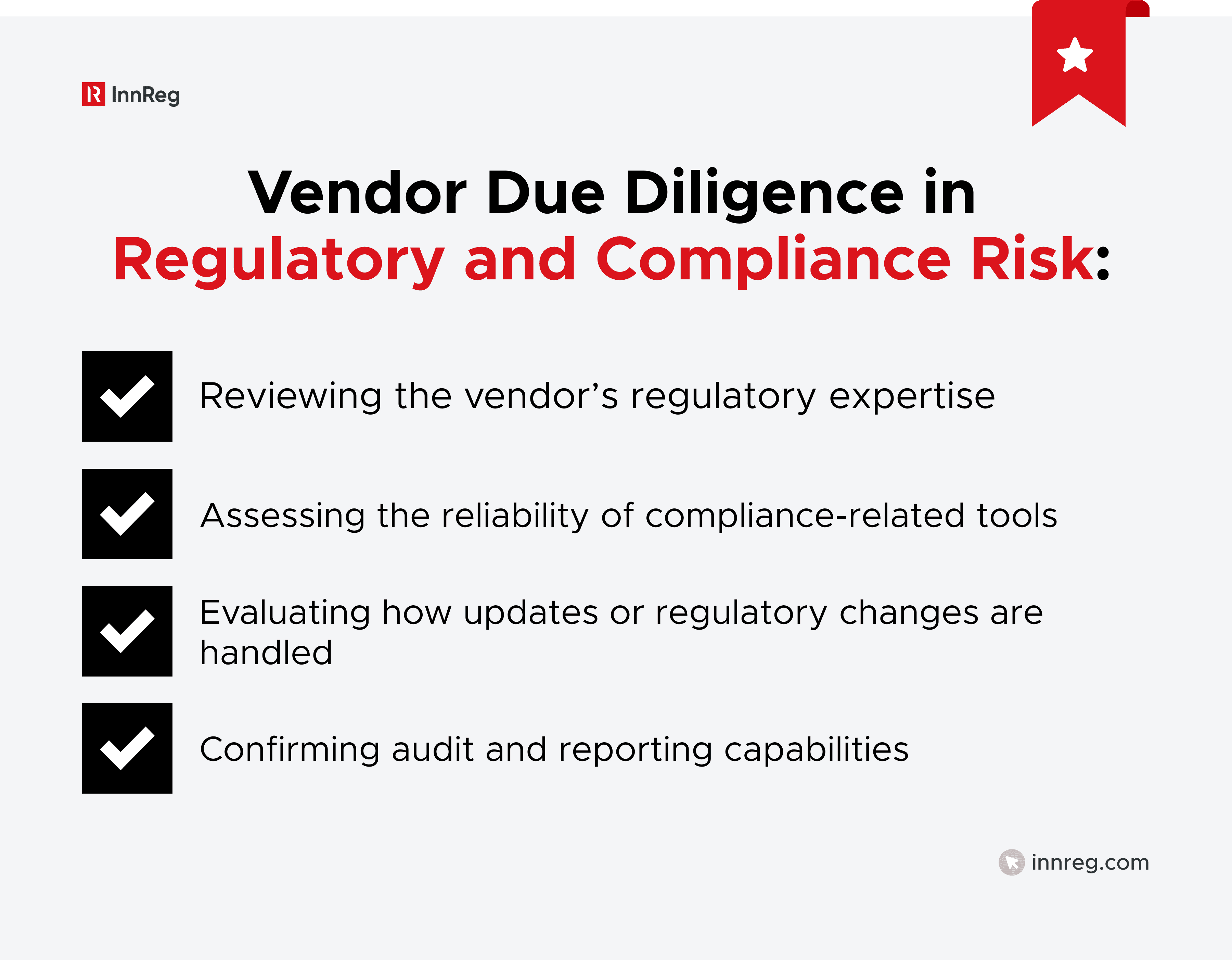 Vendor Due Diligence in Regulatory and Compliance Risk