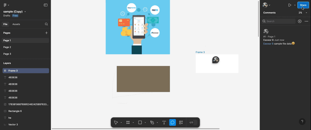 How To Chat In Figma - 1 minute video guide