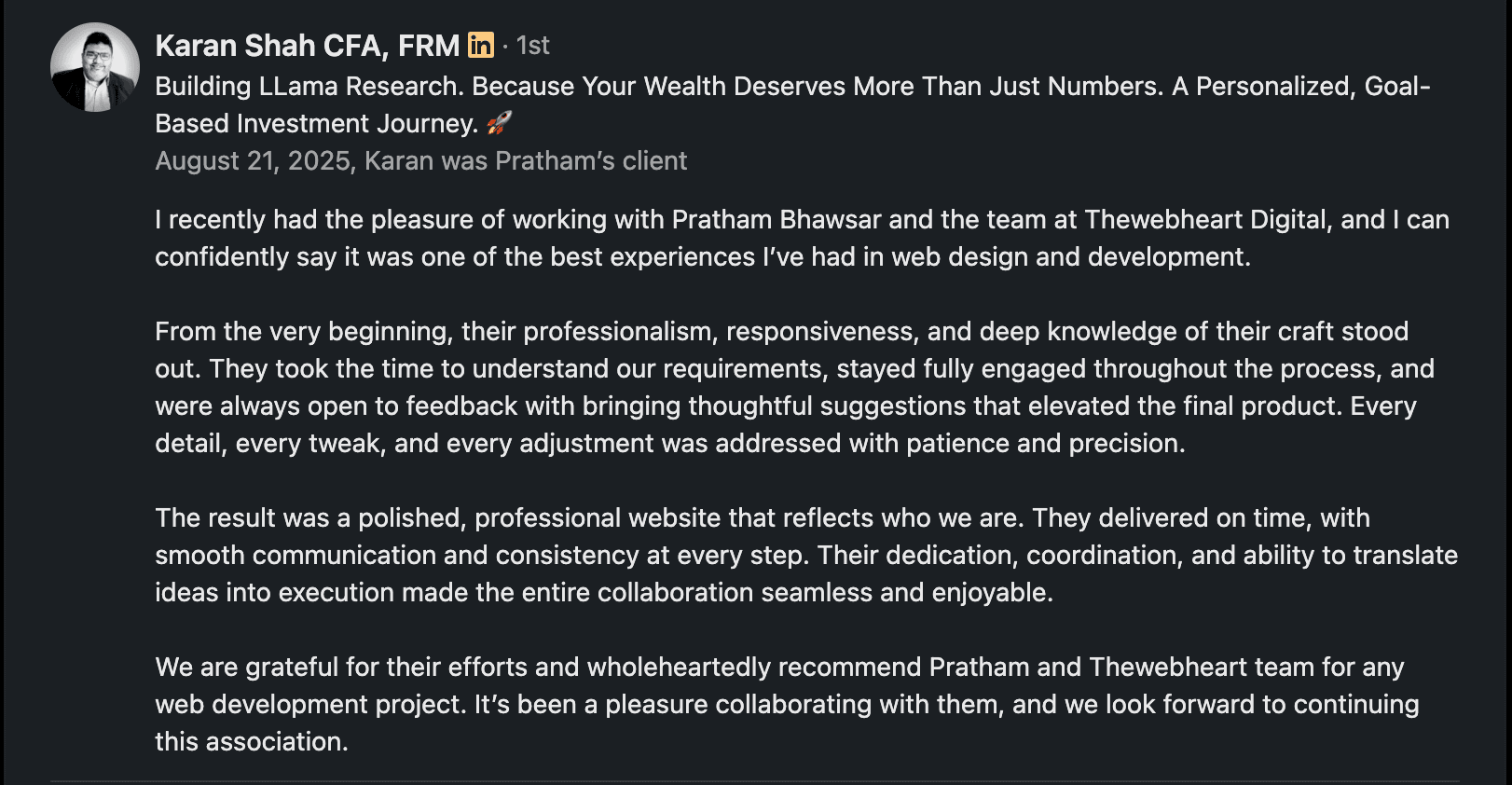 Thewebheart Review